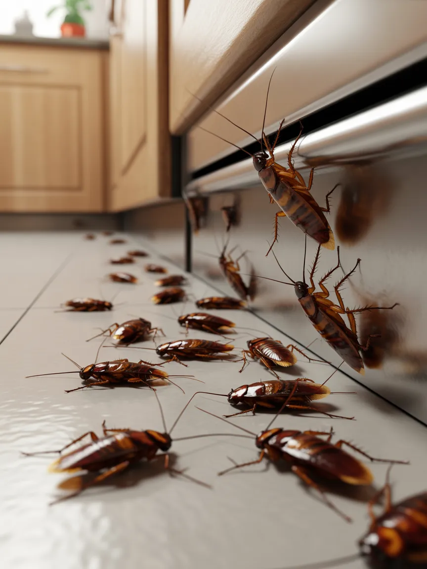 Professional cockroach control service